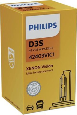 Лампа ксеноновая D3S PHILIPS Vision 1 шт. 42403VIC1