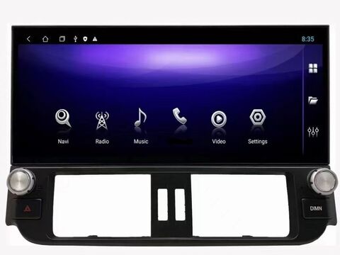 Магнитола Toyota Prado 150 (2010-2013) Android 12 8/128 QLET DSP 4G модель ZH-T1209