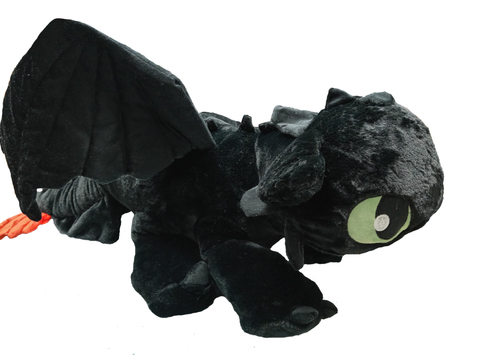 Большая мягкая игрушка 100 см дракон Ночная Дневная Фурия