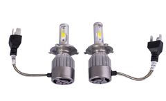 Комплект LED ламп головного света C6 H4, 12v (вентилятор)