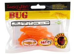 Мягкая приманка Lucky John BUG 2.5in (63 мм), цвет S68, 7 шт.