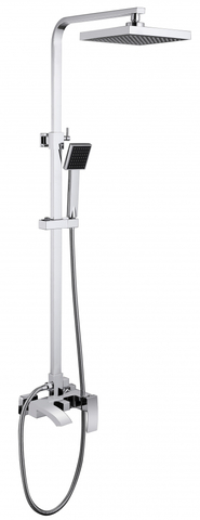 Abber AF8616 Душевая стойка ABBER Wasserfall AF8616 с изливом, хром