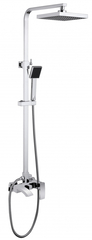 Abber AF8616 Душевая стойка ABBER Wasserfall AF8616 с изливом, хром фото