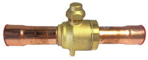 Купить Краны запорные шаровые GBC 28s с штуцерами под пайку недорого со склада в Хабаровске, Якутске, Владивостоке, Южно-Сахалинске, Благовещенске