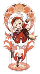 Акриловая фигурка Genshin Impact Monstadt Characters Standee Klee