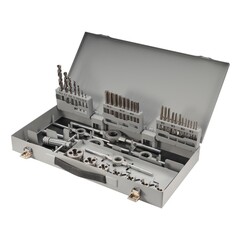 Набор метчиков и плашек M3 -M12 HSS-G 45пр H-Tools 08331030 (З)