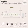 Подвесной светильник Maytoni Dallas MOD547PL-25BS