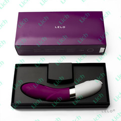 Фиолетовый вибратор украшенный лепестками Iris Deep Rose (LELO)