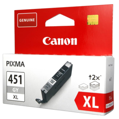 Покупка картриджей Canon CLI-451GY XL
