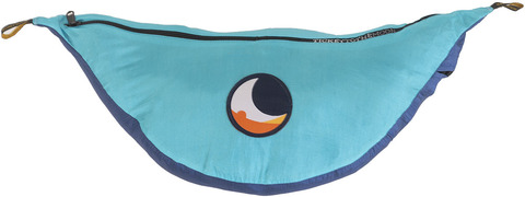 Картинка гамак туристический Ticket to the Moon Honey Moon Hammock Royal Blue/Turquoise - 2