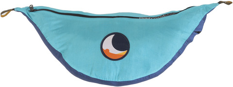 Картинка гамак туристический Ticket to the Moon Honey Moon Hammock Royal Blue/Turquoise - 2