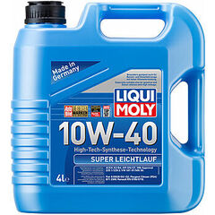 Синтетическое моторное масло Super Leichtlauf 10W-40 - 4 л