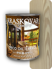 Масло для террас Kraskovar Deco Oil Terrace белый