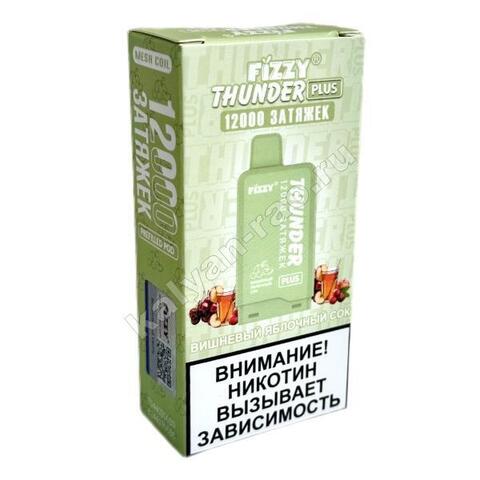 Картридж Fizzy Thunder Plus 12000 затяжек - Вишневый Яблочный Сок