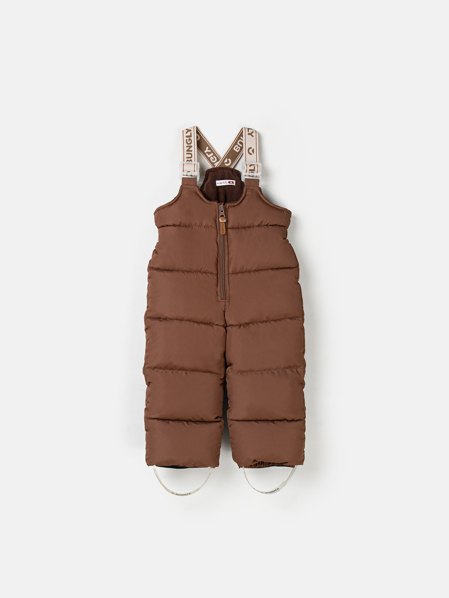 костюм зимний на пуху "кофе" 0+  купить с доставкой