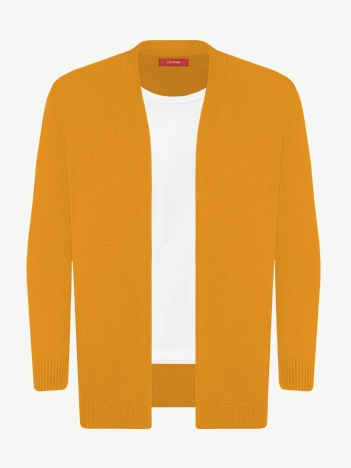 Кардиган с планкой из экохлопка