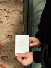 Открытка 7,5*10см - Мама-белый фон