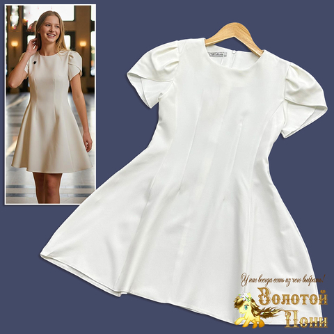 Платье девочке (8-11) 251116-W1012