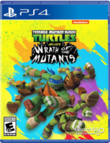 Teenage Mutant Ninja Turtles: Wrath of the Mutants Стандартное издание (диск для PS4, полностью на английском языке)