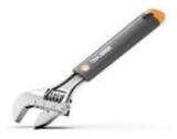 Разводной ключ "Home Series Gray" Deli HT1508C  200мм, эксклюзивный дизайн, рукоятка - высококачественный софттач пластик