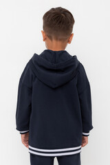 джемпер  для мальчика  КР 302758-1/индиго к569