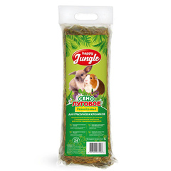 Happy Jungle Сено луговое Разнотравье 24л