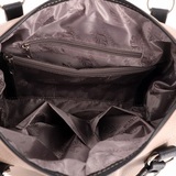 Сумка Саломея 149 норвежский тауп + черный