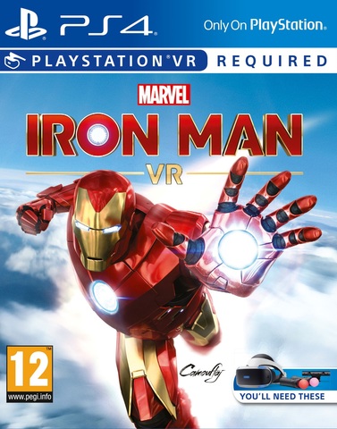 Marvel Iron Man VR (диск для PS4, только для PS VR, полностью на русском языке)