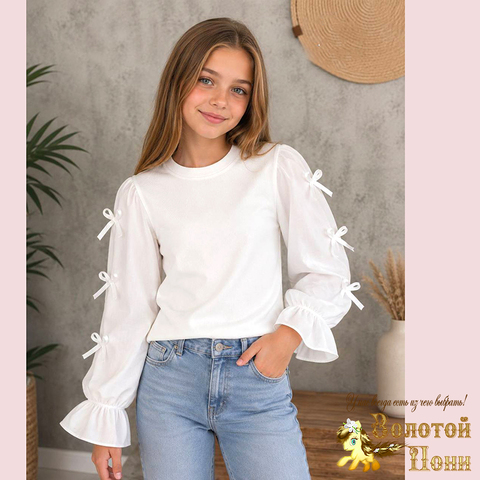 Блуза трикотаж д (8-12) 260620-R6070