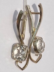Эффа (серьги из серебра)