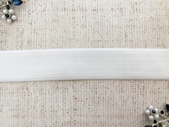 Резинка вязаная плотная, ш. 2,3 см, белый