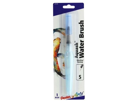 Кисть с резервуаром для воды Pentel Arts Aquash Water Brush Fine Point Small