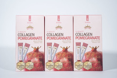 Jinskin  K-Beauty Коллагеновое желе в стиках с Гранатом Collagen Pomegranate Jelly Sticks, 3 уп. * (20 г*10 шт.)