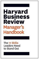 Harvard business review manager's