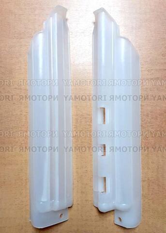 Защита перьев вилки Kawasaki KLX250, KDX250 Белый