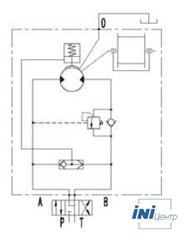 Гидравлическая лебедка IYJ4-60-111-20-ZP (схема 2)