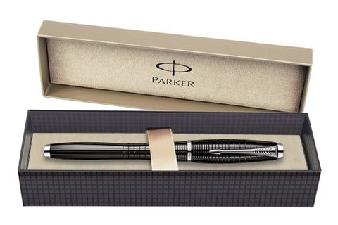 Ручка перьевая Parker Urban Premium F204 Ebony Metal, F (S0911480)