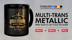 Трансферная бумага Forever Laser Multi-Trans Gold формат А4 - 1 лист