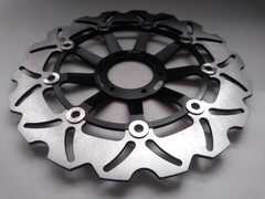 Передние тормозные диски ARASHI для Honda CBR F4 99-00/VFR 800 98-13/XL1000V черные