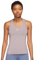 Топ теннисный Nike Dri-Fit Swoosh Bra Tank - platinum violet/platinum violet/white