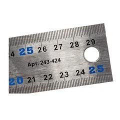 Угольник КОБАЛЬТ столярный 300 мм, нерж.сталь ,чугунное основание (243-424)