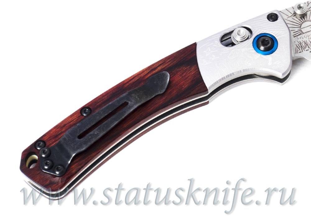 Нож Benchmade 15085-2204 Mini Crooked River Pheasant LE Artist Series