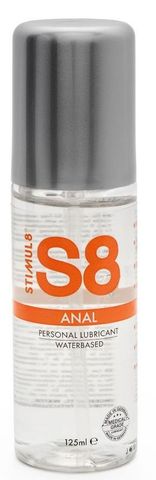 Анальная смазка на водной основе S8 Anal Lube - 125 мл. - Stimul8 STWB7401