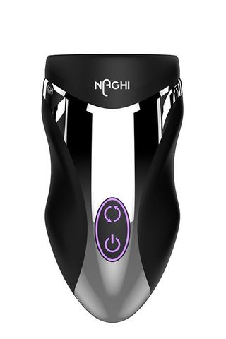 Черный вибромастурбатор NO.29 RECHARGEABLE PENIS HEAD VIBE - Tonga Naghi by Tonga 530029