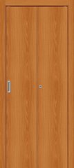 Дверь Гост-0 / Цвет Л-12 (МиланОрех) / Двери Браво