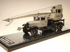 ZIS-6 truck crane AK-3 grey 1:43 Miniclassic