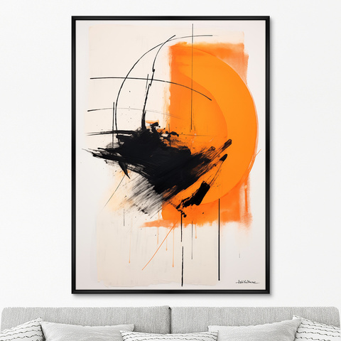 ArtNoMore - Репродукция картины на холсте Forms of sunlight, No 2, 2024г.