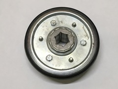 Колесо фрикциона в сборе d-125мм