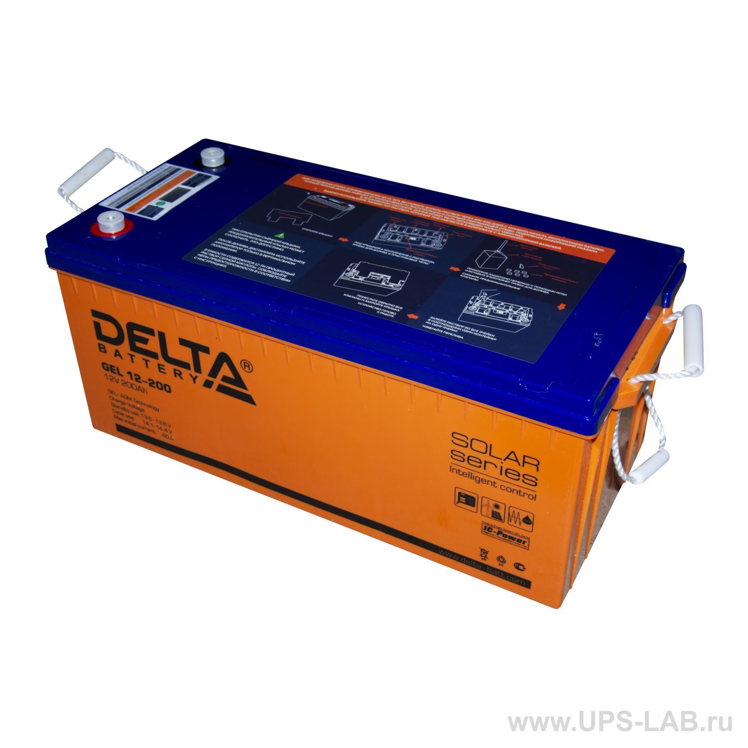 Купить аккумулятор  GEL 12-200 с доставкой по РФ | Цены от UPS-LAB
