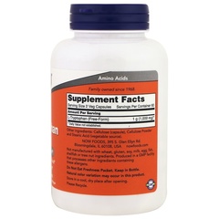 Now Foods, L-триптофан, 500 мг, 120 растительных капсул